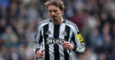 Striker Nick Woltemade has struggled to adapt to playing as a central midfielder for Newcastle