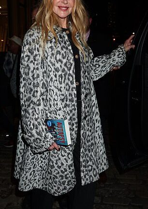 Nicole Kidman coordinated with her Scarpetta 'sister' Jamie Lee Curtis in leopard-print looks to promote their upcoming Amazon Prime Video series in Manhattan on Monday