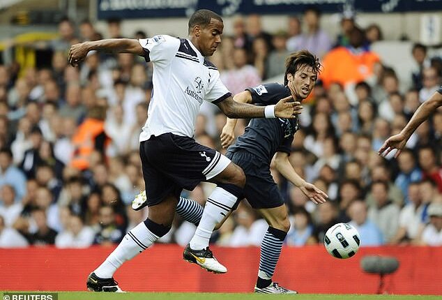 David Silva (pictured on his Premier League debut at Tottenham in 2010) was a floppy-haired lightweight when he arrived at Man City