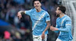 Nico O'Reilly scored twice for Manchester City as they beat Arsenal in the Carabao Cup final