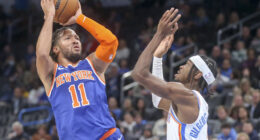 Oklahoma City Thunder And New York Knicks Injury Reports