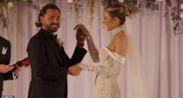 The wedding was captured on camera as the reality star had signed a deal with ITV for a 17-episode series, Olivia Meets Her Match, spread across three seasons