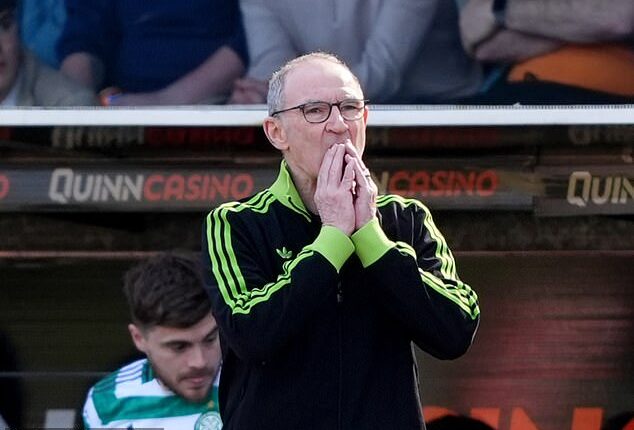 Martin O'Neill says Celtic must win every remaining game to have any chance in the title race