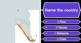 Only A Total Geography Genius Can Name All 35 Countries From These Crazy Maps