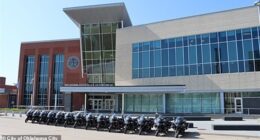 Oklahoma City Police Station, couple Nathan Potier and Erica Palmer, both 36, were arrested Tuesday in connection with a child sexual abuse case