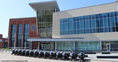 Oklahoma City Police Station, couple Nathan Potier and Erica Palmer, both 36, were arrested Tuesday in connection with a child sexual abuse case