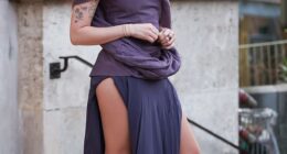 Among the slew of sartorial blunders was Chappell Roan (pictured), who ensured all eyes were on her at the Isabel Marant Womenswear Fall/Winter show, but for all the wrong reasons