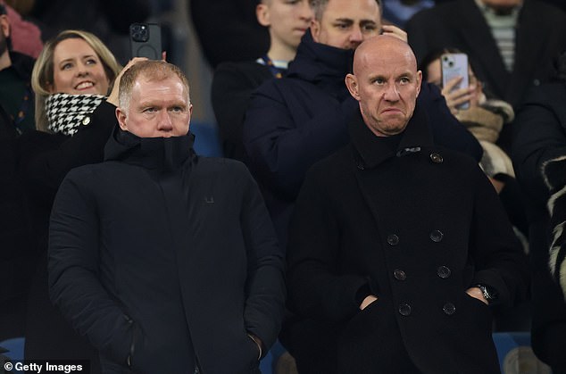 Paul Scholes (left) was left shocked and gutted' about the reaction to his post about Michael Carrick, Nicky Butt (right) has revealed