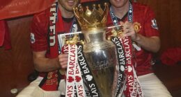 Paul Scholes branded Manchester United 'c**p' after their 2-1 loss away at Newcastle (pictured with Michael Carrick in 2013)