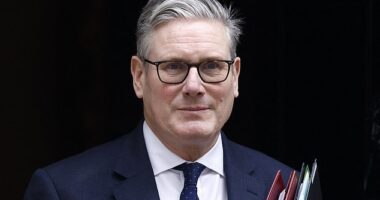 Ed Miliband, Rachel Reeves and Yvette Cooper are said to have urged Sir Keir Starmer (pictured) to have nothing to do with the US assault on Iran