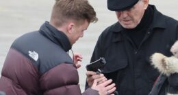 Pierce Brosnan, 72, needed help getting to grips with a Glock semi-automatic pistol on set of the second series of crime drama MobLand