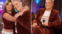 Pink sends pointed message while hosting Kelly Clarkson Show