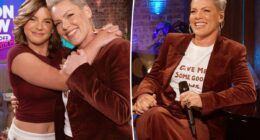 Pink sends pointed message while hosting Kelly Clarkson Show