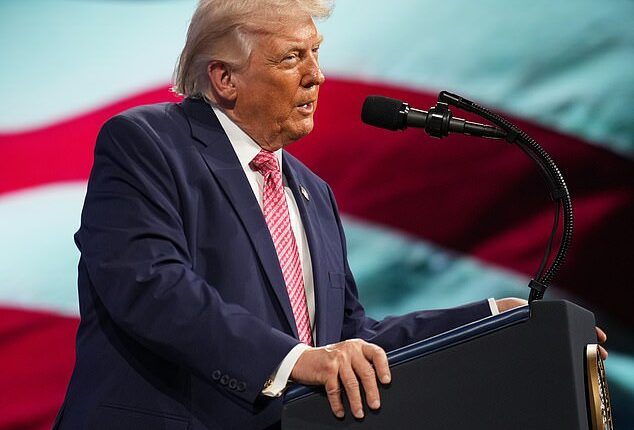 Politico has deleted an apparently anti-Semitic cartoon depicting President Donald Trump and Israeli Prime Minister Benjamin Netanyahu covered in blood. Trump is seen speaking at an event in Miami on Friday