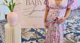 Karoline Leavitt has been hit with death threats after posting images from her baby shower
