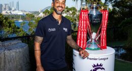 Premier League great Theo Walcott has revealed why he deeply admires Aussie football fans - and why his beloved Arsenal will be champions this season