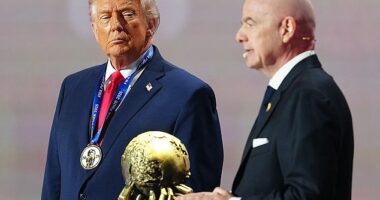Donald Trump has reportedly reassured FIFA President Gianni Infantino that Iran will be welcome to play at this summer's World Cup