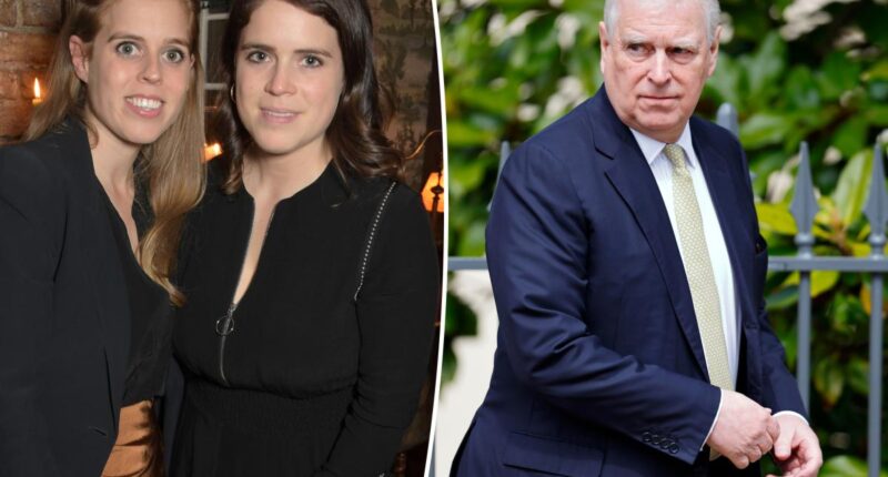 Princesses Beatrice and Eugenie's reaction to Andrew's arrest