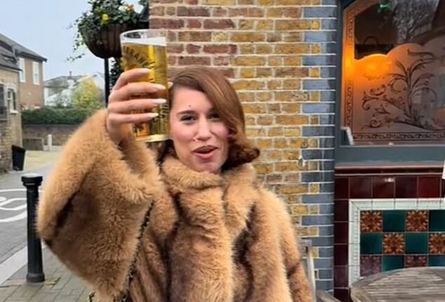 Raye has shared a very public tribute to her past heartbreak in a hilarious TikTok video. The singer posted a clip of herself showing off a blue plaque at The Nightingale pub in London