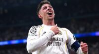 Fede Valverde put in a career-best display with a stunning hat-trick to defeat Manchester City