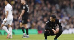 Tottenham's woeful run continued with a 2-1 defeat by Fulham at Craven Cottage on Sunday