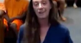 Johnson made her first court appearance on Friday via video conference when she made the outburst