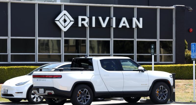 Rivian’s stock pops as the EV maker becomes the latest to partner with Uber