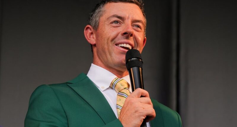 Rory McIlroy gives injury update as he unveils Masters Champions Dinner menu