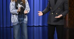 Ryan Gosling made a rare bedroom confession about his partner Eva Mendes, whom he's rumored to have secretly wed in 2022 after the births of their two children (pictured March 5)