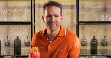 Ryan Reynolds shows off his Deadpool Vasectomy (the drink)