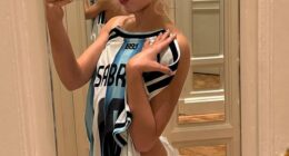 Sabrina Carpenter has responded to a misogynistic comment from a troll who accused her of being so small she 'can't 'even get into a mid-sized SUV without help'