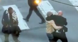 Video surfaced allegedly showing the San Francisco mayor¿s bodyguard launching a full-on brawl against a homeless man