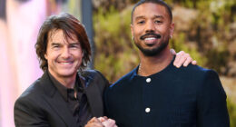 “Seems Terrifying”: Fans Spot Bizarre Detail In Photo Of Tom Cruise Hugging Michael B. Jordan