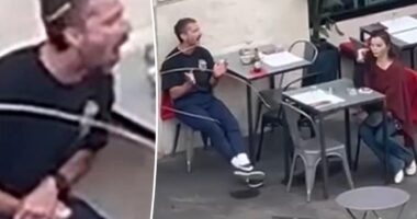Shia LaBeouf shouts at woman in Rome in video footage