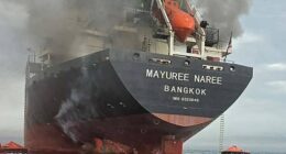 Smoke rises above Bahrain international airport and tankers attacked in Gulf of Iraq as oil prices surge to $100 a barrel: Live updates