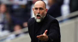 Igor Tudor has been in charge of Spurs for five Premier League games, winning just one point