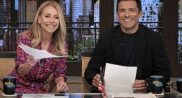 Picture perfect couple Kelly Ripa and Mark Consuelos just can't get enough of each other