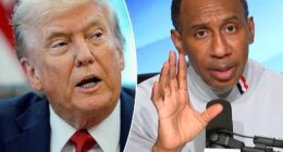 Stephen A. Smith has launched a blistering attack on President Trump, accusing the Commander-in-Chief of '[expletive] up' over the war in Iran and 'regressing to an absolute, unmitigated disaster.' The ESPN host, who has teased his own run for the White House, savaged the Trump administration as the conflict enters its third week, gas prices spiral, travel chaos continues and 'things fall apart by the seams.' 'What the [expletive] is wrong with y'all? This is some straight bull[expletive]! It's gotta stop,' Smith fumed. 'This is not what America is supposed to be about.