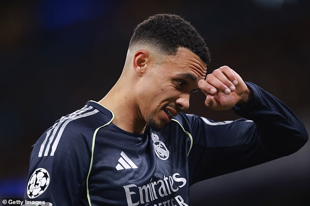 Trent Alexander-Arnold's hopes of travelling with England to the World Cup have been left dangling by a thread
