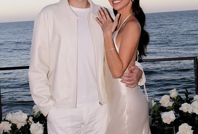 TTrump adviser Alex Bruesewitz, dog-walker Sarah Daither and former lobbyist Jay Footlik were among six who fled on a plane Bruesewitz chartered after US strikes on Iran. PICTURED: Bruesewitz and his wife Carolina