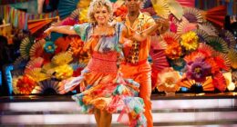 Johannes Radebe (pictured with Alex Kingston on Strictly) said Britain was a 'very progressive country' and revealed in 2024 he had passed his Life in the UK test