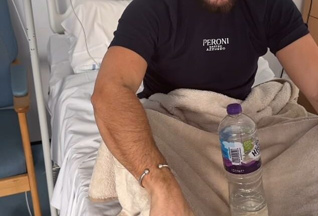 Jordan Brook has revealed he has viral meningitis and encephalitis as he said the swelling on his brain is 'getting worse' in a health update from his hospital bed