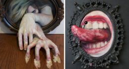 Tanya Gomelskaya’s Unsettling Portraits Blur The Line Between Painting And Sculpture (31 Pics)