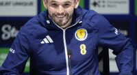 John McGinn was in typically jovial mood ahead of Scotland's friendly against the Ivory Coast