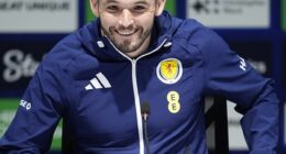 John McGinn was in typically jovial mood ahead of Scotland's friendly against the Ivory Coast