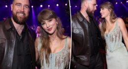 Taylor Swift and Travis Kelce make their awards show debut at iHeartRadio Music Awards 2026