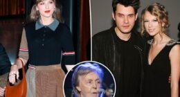 Taylor Swift avoids awkward run-in with ex John Mayer at Paul McCartney's LA concert