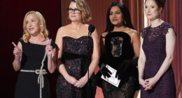 The Office cast reunited at Sunday night's Actor Awards, reminiscing about their years together on the hit show