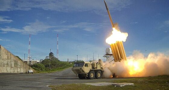Among the most vital pieces of weaponry in the US arsenal is the Thaad antimissile system, which are stationed across the globe to monitor and track potential incoming missiles. US officials are warning that a prolonged conflict could threaten interceptor stockpiles