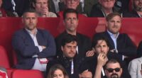 At one point this season, it seemed to outsiders as if Nottingham Forest had three sporting directors - including Edu Gaspar (centre) and George Syrianos (right)